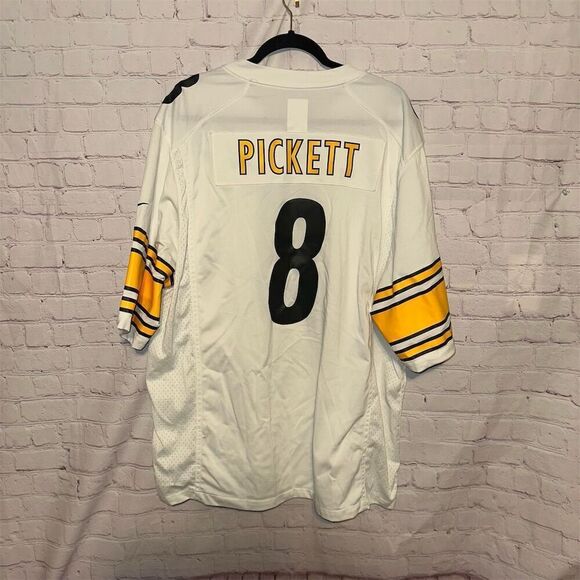 Nike Pittsburgh Steelers Kenny Pickett #8 Men's 2XL NFL Jersey - Picture 7 of 10
